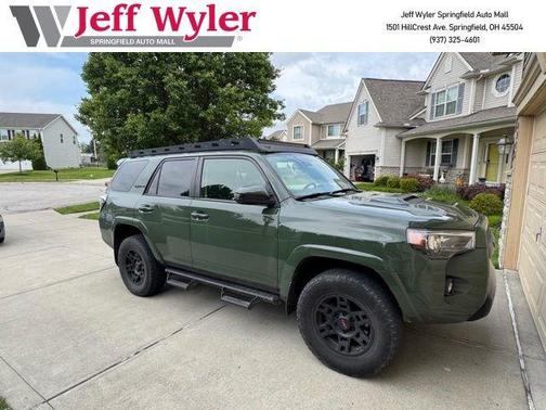 Green 2020 Toyota 4Runner TRD Pro