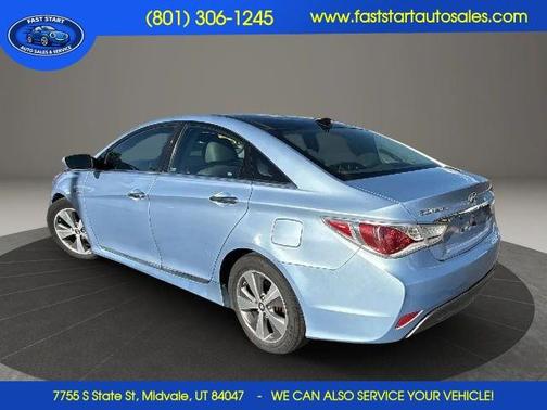 Blue Sky Metallic 2012 Hyundai SONATA Hybrid Base