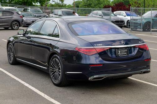 Nautical Blue 2023 Mercedes-Benz S-Class 4MATIC