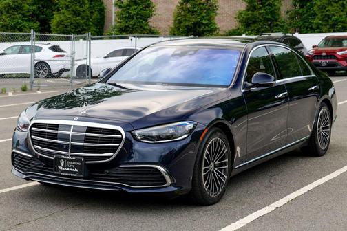 Nautical Blue 2023 Mercedes-Benz S-Class 4MATIC
