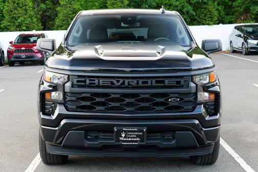 Black 2023 Chevrolet Silverado 1500 Custom