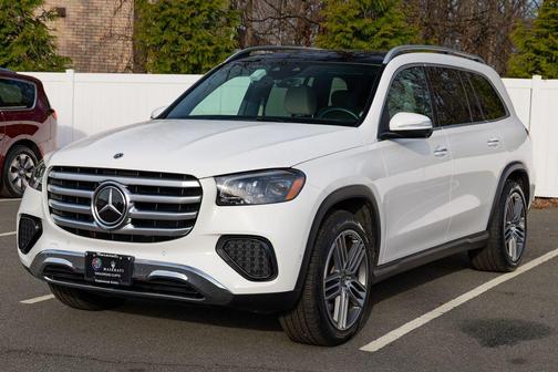 Polar White 2025 Mercedes-Benz GLS 450 4MATIC