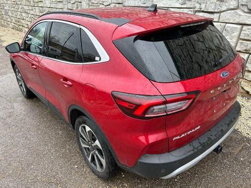 Rapid Red Metallic Tinted Clearcoat 2023 Ford Escape Platinum