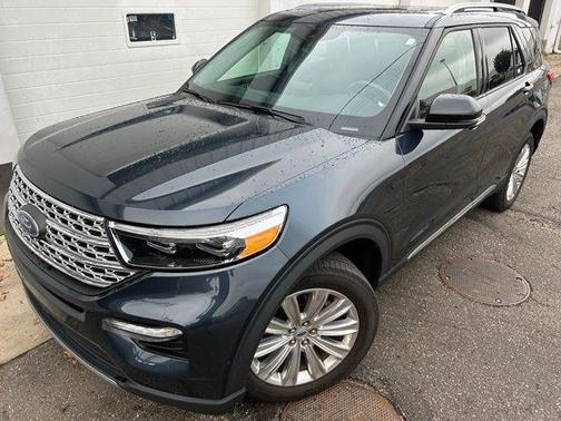 Stone Blue Metallic 2023 Ford Explorer Limited