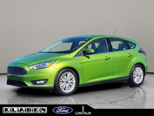 Outrageous Green Metallic Tinted Clearcoat 2018 Ford Focus Titanium