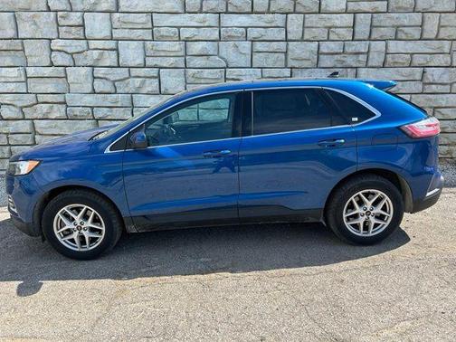 Atlas Blue Metallic 2024 Ford Edge SEL
