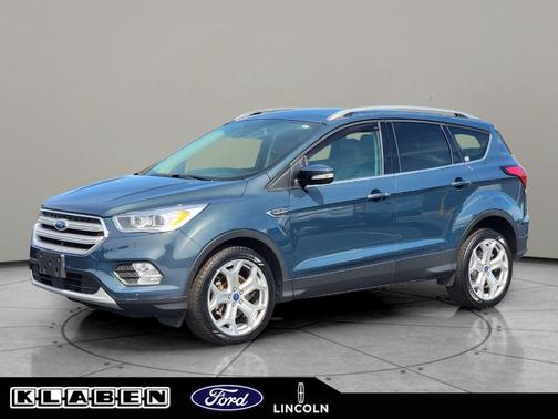 Baltic Sea Green Metallic 2019 Ford Escape Titanium