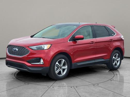 Rapid Red Metallic Tinted Clearcoat 2024 Ford Edge SEL