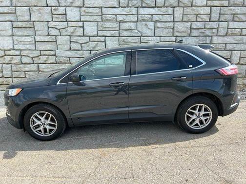 Lithium Gray 2021 Ford Edge SEL