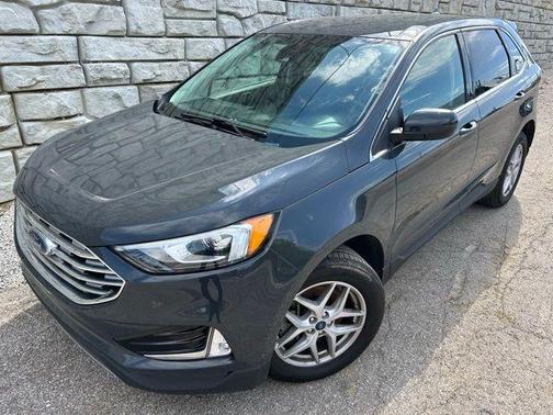 Lithium Gray 2021 Ford Edge SEL