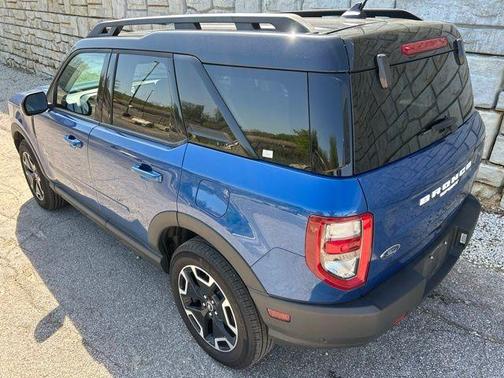Atlas Blue Metallic 2023 Ford Bronco Sport Outer Banks