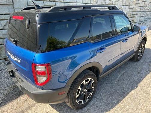 Atlas Blue Metallic 2023 Ford Bronco Sport Outer Banks