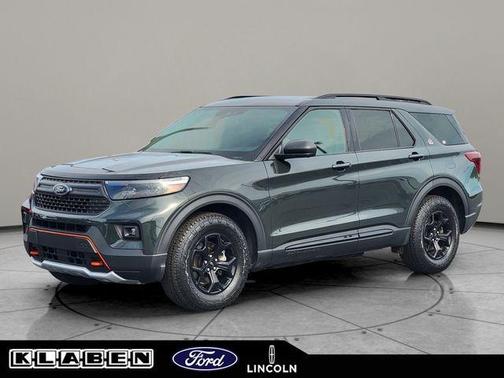 Forged Green Metallic 2023 Ford Explorer Timberline