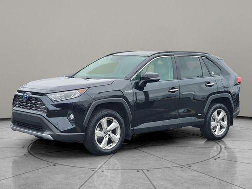 Midnight Black Metallic 2021 Toyota RAV4 Hybrid Limited
