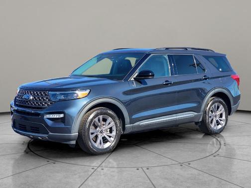 Stone Blue Metallic 2024 Ford Explorer XLT