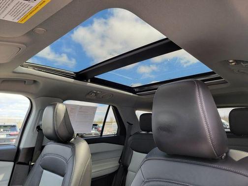 Atlas Blue Metallic 2023 Ford Explorer XLT