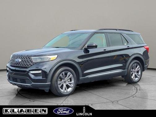 Agate Black Metallic 2023 Ford Explorer XLT