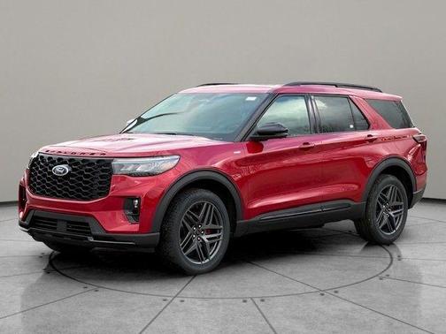 Red Metallic 2026 Ford Explorer ST-Line