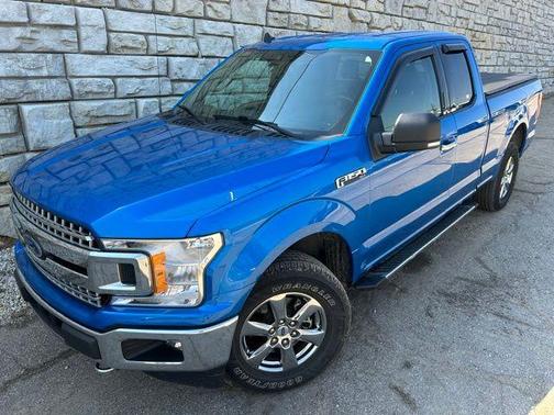 Velocity Blue Metallic 2020 Ford F-150 XLT