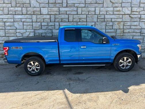 Velocity Blue Metallic 2020 Ford F-150 XLT