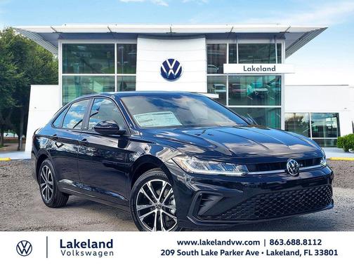 Deep Black Pearl 2026 Volkswagen Jetta 1.4T S