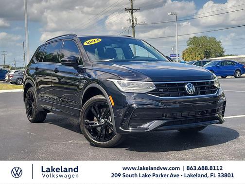 2024 Volkswagen Tiguan 2.0T SE R-Line Black
