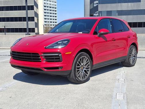 Carmine Red 2021 Porsche Cayenne S
