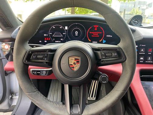 Gray Metallic 2023 Porsche Taycan GTS