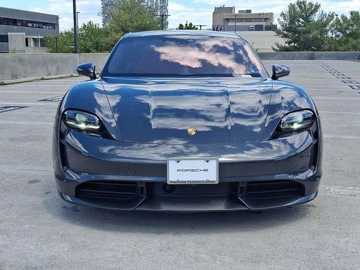 Grey 2020 Porsche Taycan Turbo