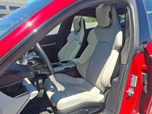 Carmine Red 2020 Porsche Taycan Turbo