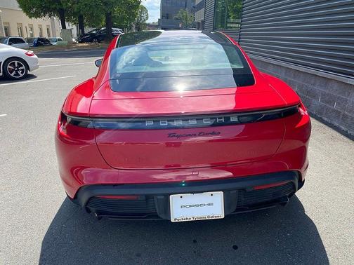 Carmine Red 2020 Porsche Taycan Turbo