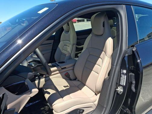 Jet Black Metallic 2026 Porsche Taycan 4