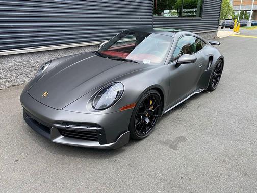 Grey 2021 Porsche 911 Turbo S