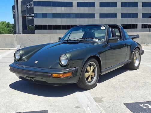 Green 1980 Porsche 911 Targa
