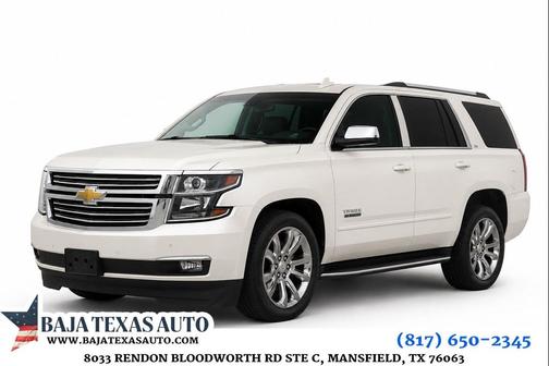 White Diamond Tricoat 2015 Chevrolet Tahoe LTZ