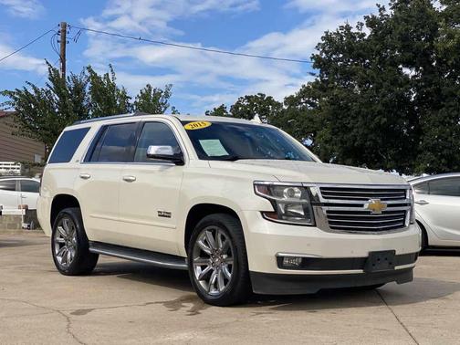 White Diamond Tricoat 2015 Chevrolet Tahoe LTZ