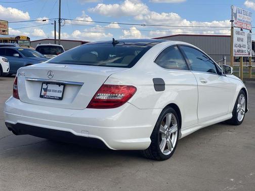 Polar White 2015 Mercedes-Benz C-Class Coupe