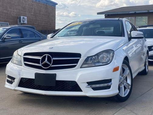 Polar White 2015 Mercedes-Benz C-Class Coupe
