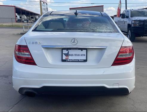 Polar White 2015 Mercedes-Benz C-Class Coupe