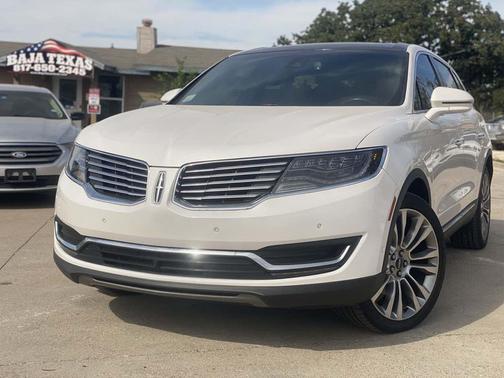 White Platinum Metallic Tri-Coat 2018 Lincoln MKX Reserve