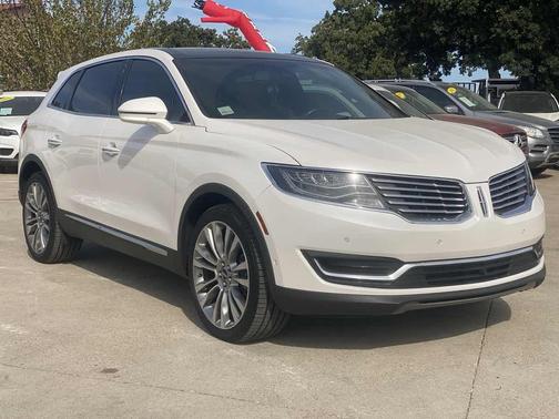 White Platinum Metallic Tri-Coat 2018 Lincoln MKX Reserve
