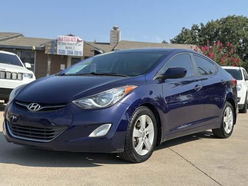 Indigo Blue Pearl 2013 Hyundai ELANTRA GLS