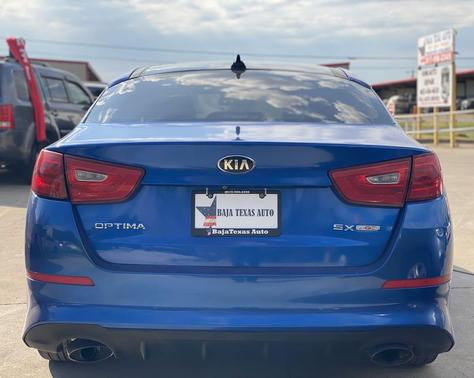 Corsa Blue 2015 Kia Optima SX Turbo