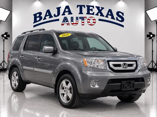 Modern Steel Metallic 2015 Honda Pilot Touring