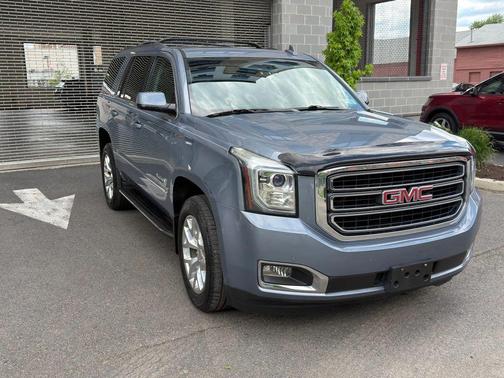 Blue 2015 GMC Yukon SLT