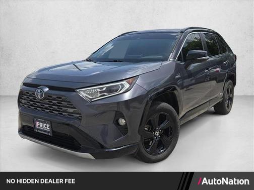 Silver Sky Metalli 2021 Toyota RAV4 Hybrid SE
