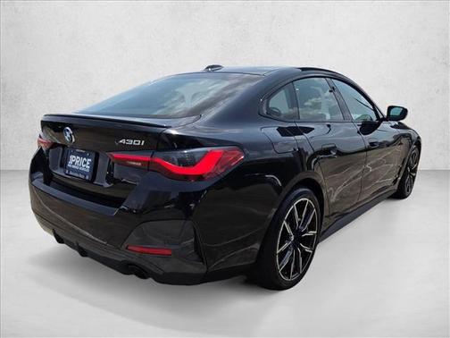 Black Sapphire Metallic 2024 BMW 430 Gran Coupe i