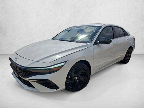 Serenity White Pearl 2026 Hyundai ELANTRA Sport
