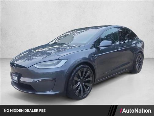 Silver 2022 Tesla Model X Dual Motor All-Wheel Drive