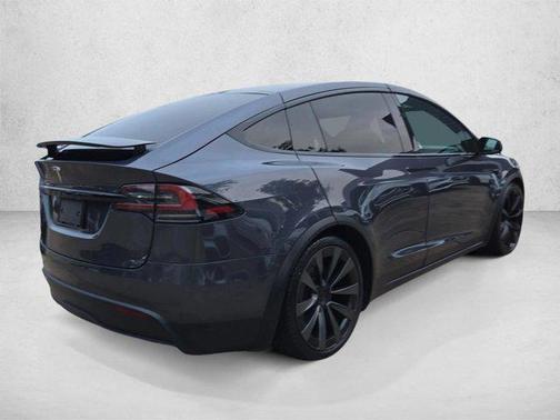 Silver 2022 Tesla Model X Dual Motor All-Wheel Drive
